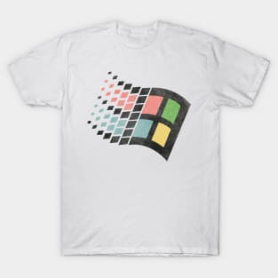 Windows 95 grunge effect T-Shirt